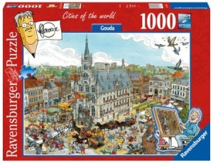 Ravensburger: Fleroux - Gouda (1000) legpuzzel