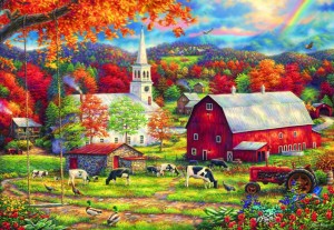 Grafika: Chuck Pinson - Country Blessings (1000) legpuzzel