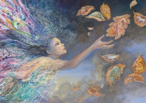 Grafika: Josephine Wall - Catching Wishes (2000) legpuzzel