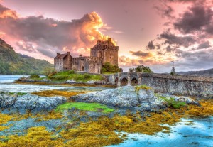 Bluebird: Eilean Donan Castle (1000) legpuzzel