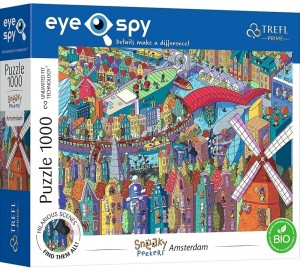 Trefl: Eye Spy Sneaky Peekers - Amsterdam (1000) legpuzzel