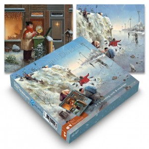 Comello: Marius van Dokkum Kerstkaartenset (10 kaarten) setnr XB027