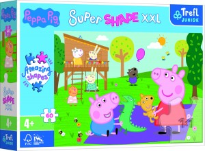 Trefl: Peppa Pig Super Shape XXL (60) kinderpuzzel