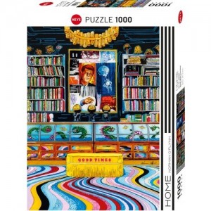 Heye: Home - Room with President (1000) verticale puzzel
