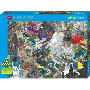 Heye: Pixorama - Paris Quest (1000) legpuzzel