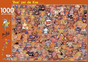 Puzzelman: Marc de Vos - Boe zei de Koe (1000) legpuzzel