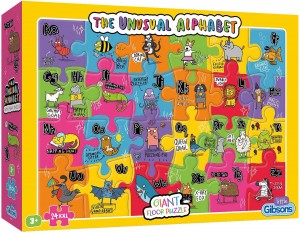 Gibsons: The Unusual Alphabet (24XXL) kinderpuzzel