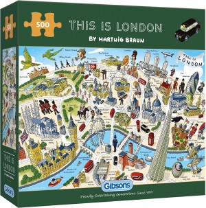 Gibsons: This is London (500) legpuzzel