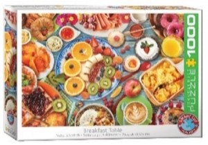 Eurographics: Breakfast Table (1000) legpuzzel