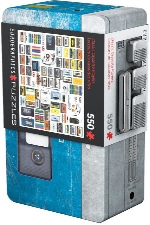 Eurographics: Retro Cassette Player (550) tinnen blik