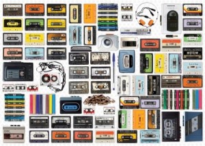Eurographics: Retro Cassette Player (550) tinnen blik
