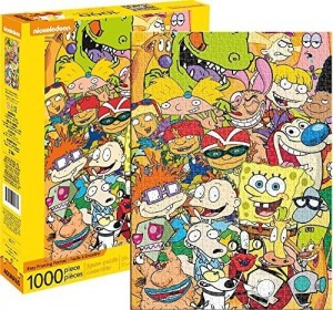 Aquarius: Nickelodeon (1000) verticale puzzel