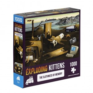 Exploding Kittens: The Slothness of Memory (1000) legpuzzel