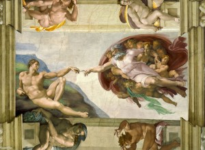 Art by Bluebird: The Creation of Adam (4000) kunstpuzzel