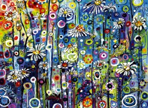 Art by Bluebird: Daisys (4000) kunstpuzzel