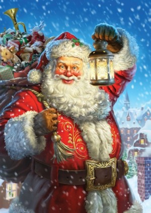 Art Puzzle: Santa Claus (260XL) kerstpuzzel