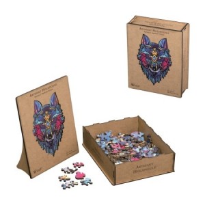 Philos: Artefakt Houten puzzel Wolf (206) houten legpuzzel