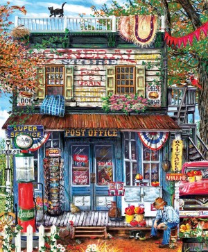 SunsOut: Hanging Out at the General Store (1000) verticale puzzel
