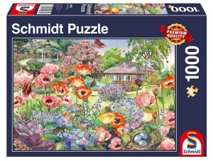 Schmidt: Blooming Garden (1000) legpuzzel