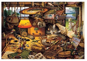 Schmidt: Max in de Adirondack Mountains (1000) legpuzzel