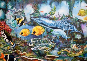 Bluebird: Underwater World (500) legpuzzel