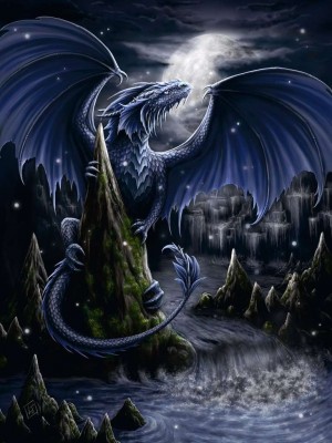 Ravensburger: The Blue Dragon (1500) verticale puzzel