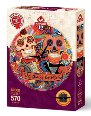 Art Puzzle: Puzzle Clock The Happy Ending (570) puzzelklok