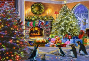 Bluebird: A Magical View to Christmas (1000) kerstpuzzel