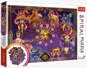 Trefl: Spiral Puzzle - Zodiac Signs (1040) legpuzzel