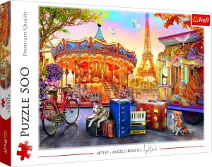 Trefl: Holidays in Paris (500) legpuzzel