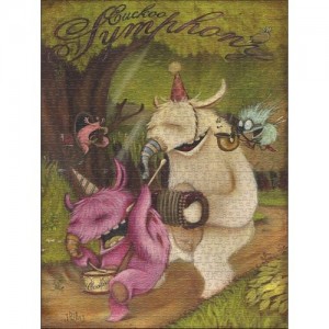 Heye: Zozoville - Cuckoo Symphony (1500) verticale puzzel