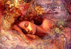 Grafika: Josephine Wall - Psyche 's Dream (1000) legpuzzel