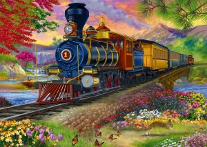 Alipson: Scenic Steamer (500) treinpuzzel