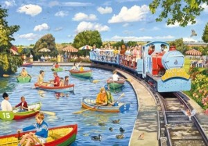 Gibsons: The Boating Lake (1000) legpuzzel