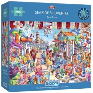 Gibsons: Seaside Souvenirs (1000) legpuzzel