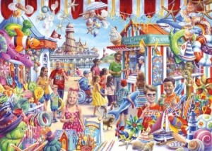 Gibsons: Seaside Souvenirs (1000) legpuzzel