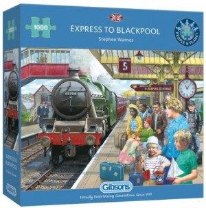 Gibsons: Express to Blackpool (1000) treinpuzzel