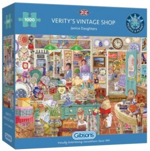 Gibsons: Verity's Vintage Shop (1000) legpuzzel