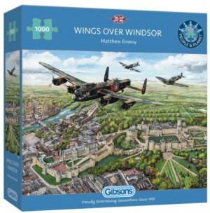 Gibsons: Wings over Windsor (1000) vliegtuigpuzzel
