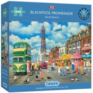 Gibsons: Blackpool Promenade (1000) legpuzzel