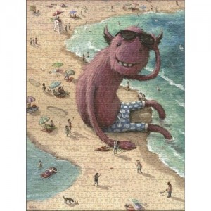 Heye: Zozoville - Beach Boy (1500) verticale puzzel