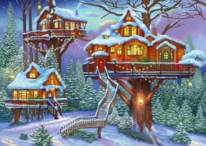 Alipson: Winter Treehouse (500) winterpuzzel