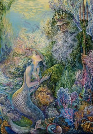 Grafika: Josephine Wall - My Saviour of the Seas (1000) verticale puzzel