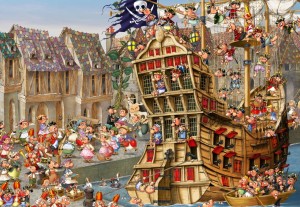 Bluebird: Pirates - Francois Ruyer (1000) legpuzzel