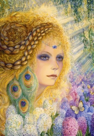 Grafika: Josephine Wall - Hyacinth (1000) verticale puzzel