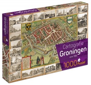Tucker's Fun Factory: Cartografie Groningen (1000) puzzel
