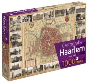Tucker's Fun Factory: Cartografie Haarlem (1000) puzzel