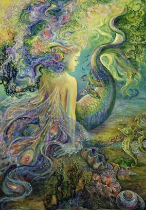 Grafika: Josephine Wall - Mer Fairy (1000) verticale puzzel