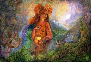 Grafika: Josephine Wall - Lighting the Way (1000) legpuzzel