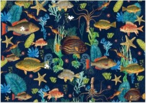 Museums and Galleries: An Array of Marine Life (1000) legpuzzel